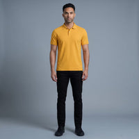 Polo Manga Corta Naranja