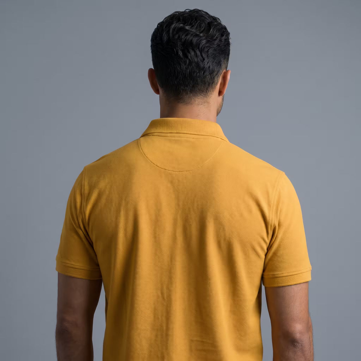 Polo Manga Corta Naranja