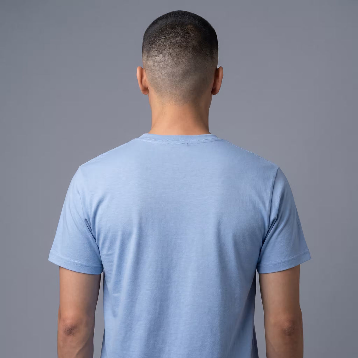 Camiseta Tela Fría Azul Cielo