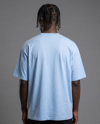 Camiseta Oversize Azul Claro