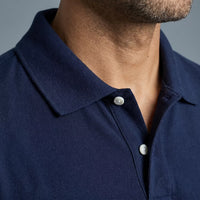 Polo Manga Corta Azul Marino
