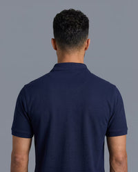 Polo Manga Corta Azul Marino