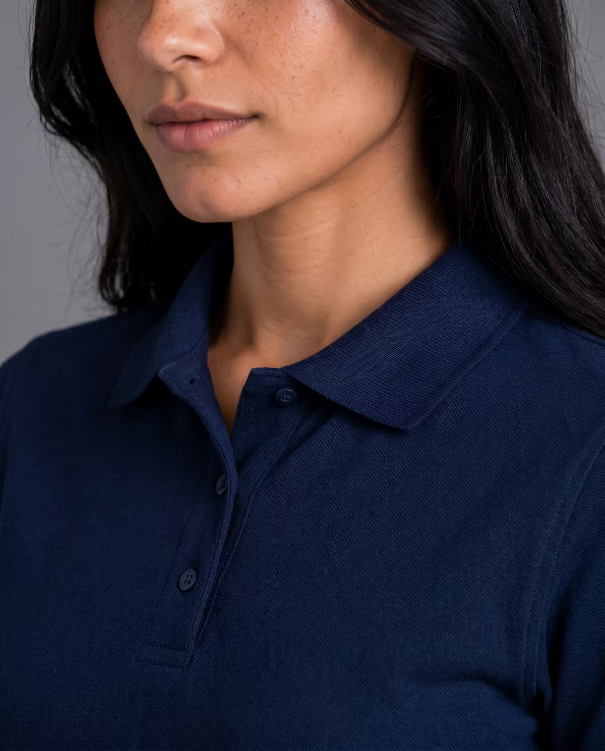 Polo Dama Azul Turquí