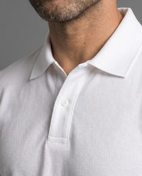 Polo Manga Larga Blanco