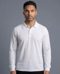 Polo Manga Larga Blanco