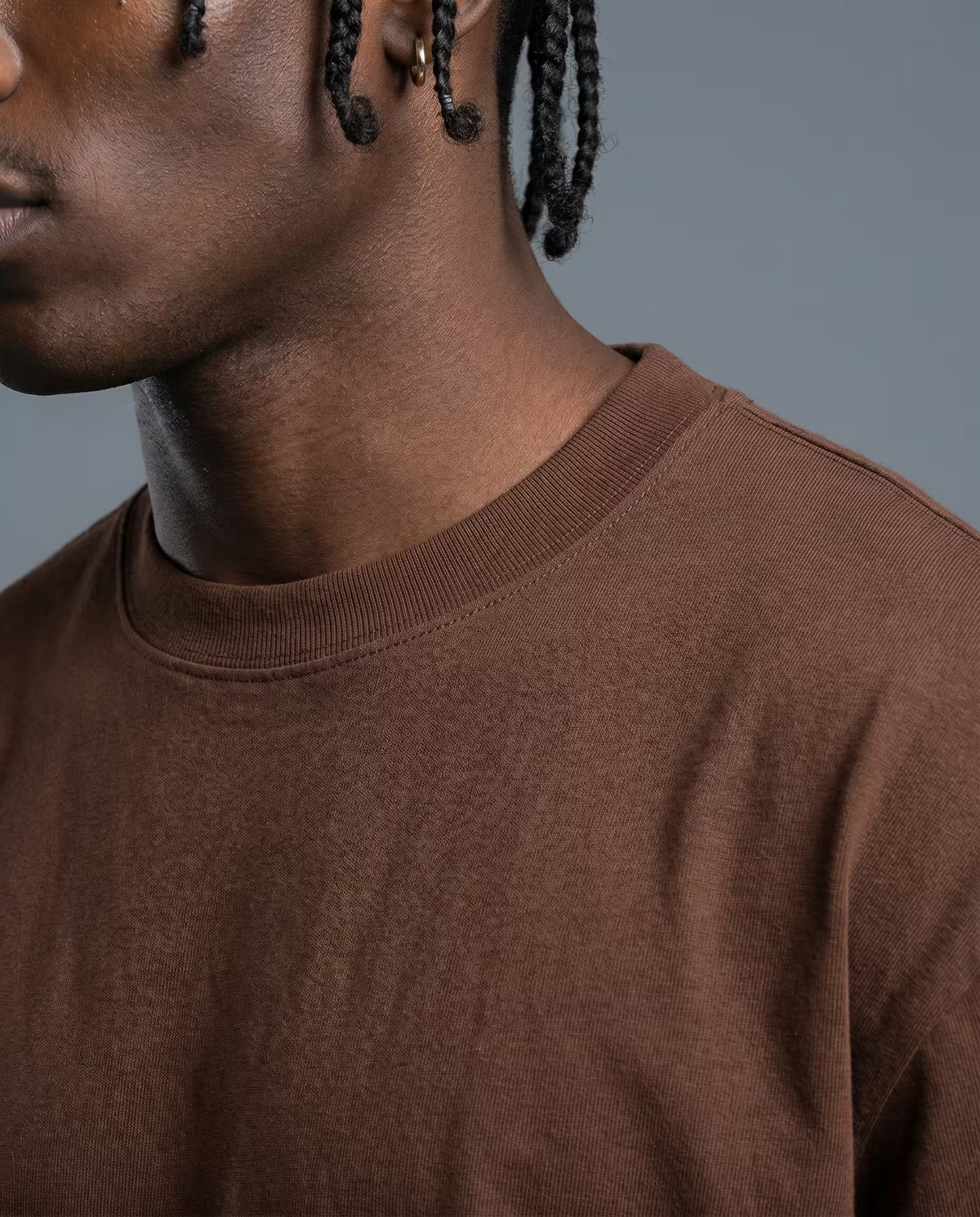 Camiseta Oversize Café