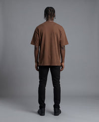 Camiseta Oversize Café