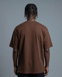 Camiseta Oversize Café