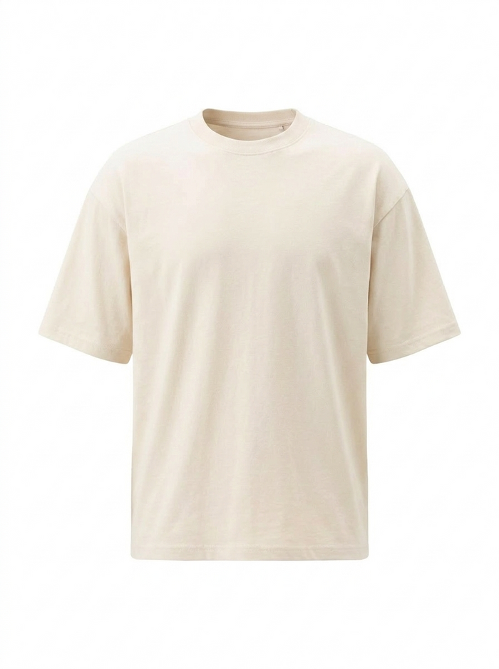 Camiseta Oversize Beige