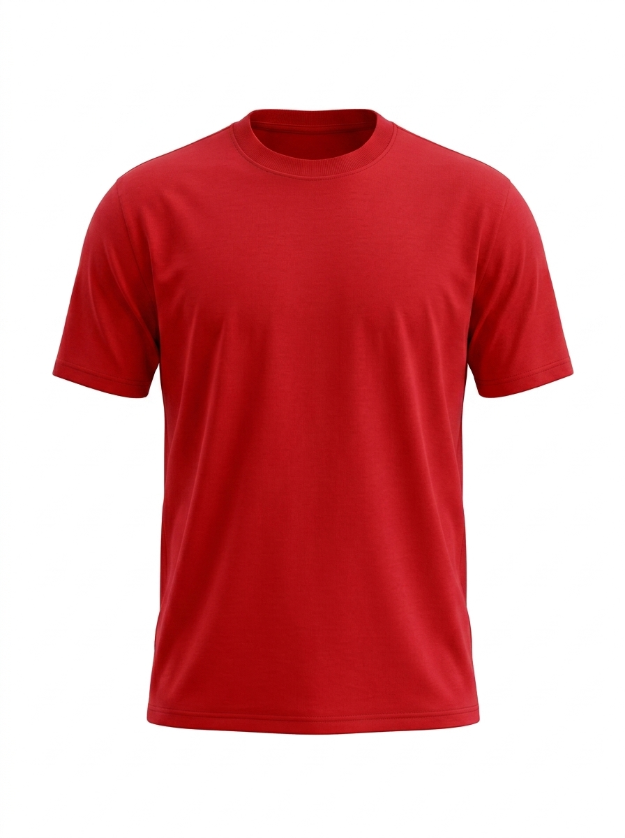 Camiseta Oversize Mujer Rojo