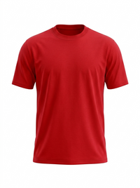 Camiseta Oversize Mujer Rojo