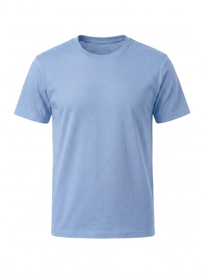 Camiseta Tela Fría Azul Cielo