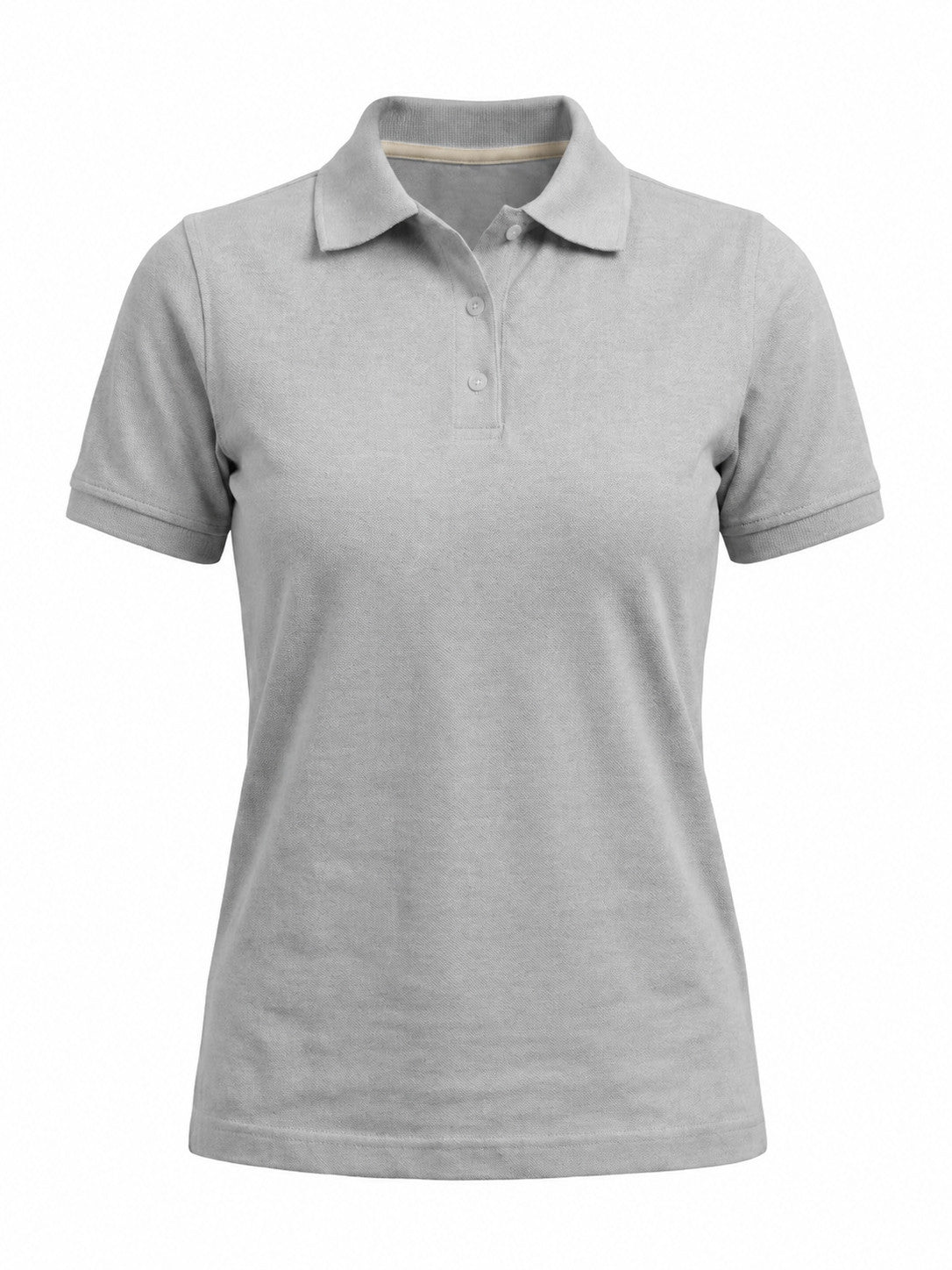 Polo Dama Gris Claro