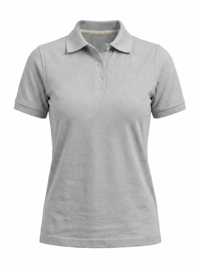 Polo Dama Gris Claro