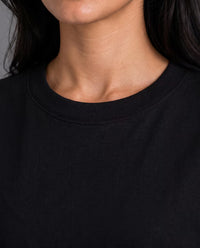 Camiseta Oversize Mujer Negro