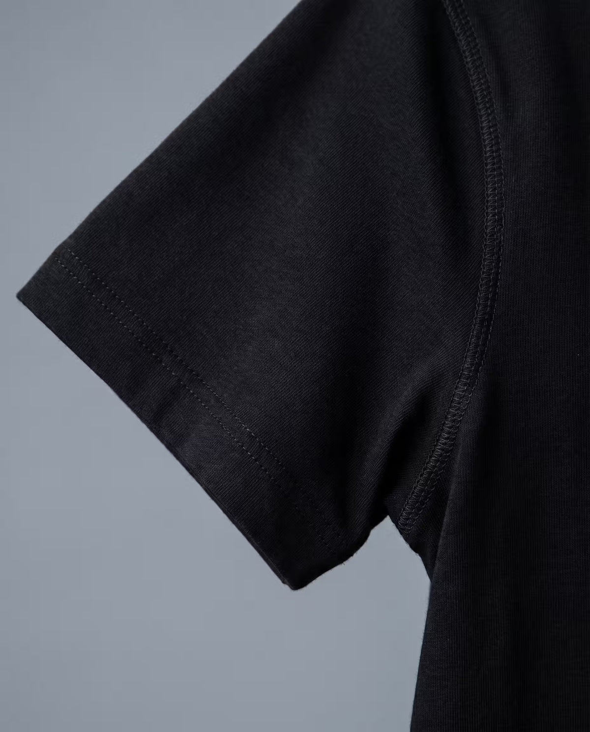 Polo Manga Corta Negro