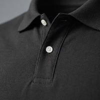 Polo Manga Corta Negro