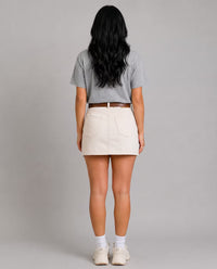 Camiseta Oversize Mujer Gris
