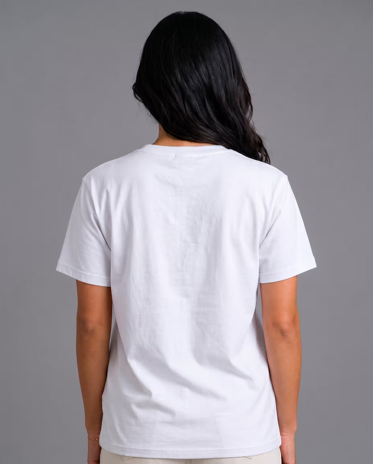 Camiseta Oversize Mujer Blanco