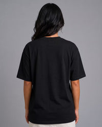 Camiseta Oversize Mujer Negro