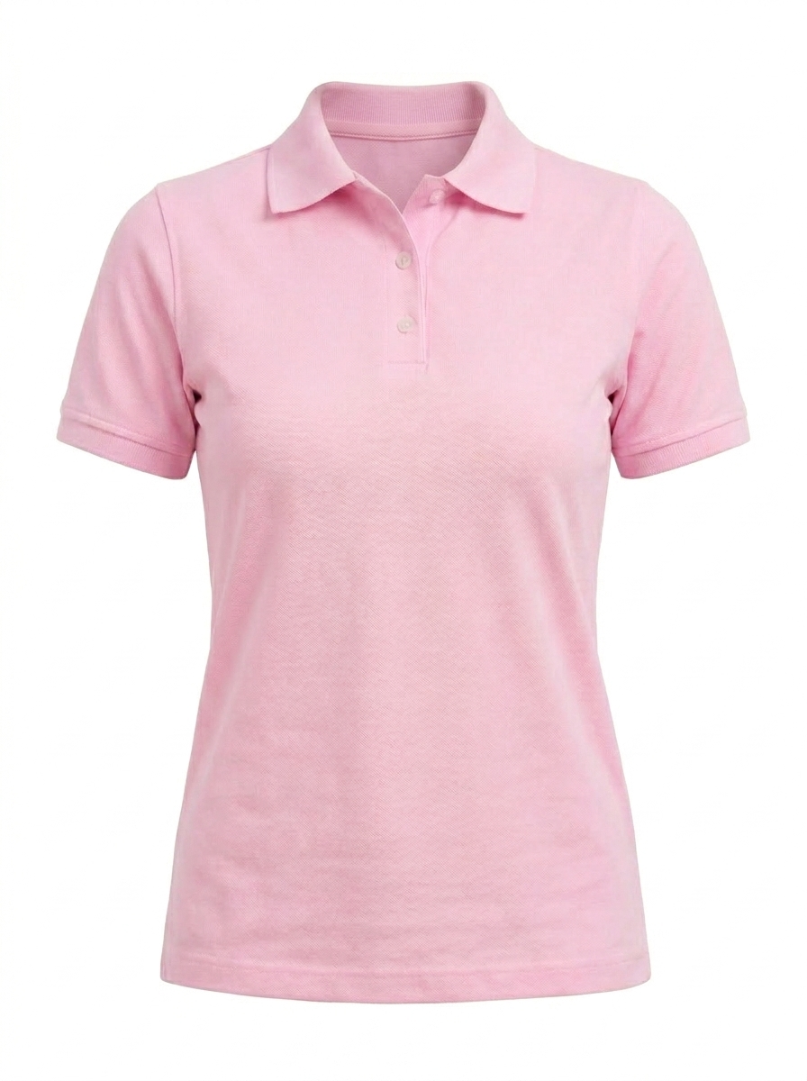 Polo Dama Rosa Pastel