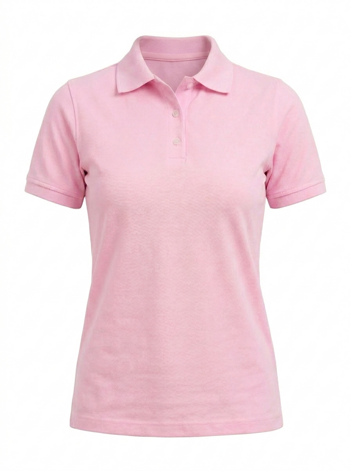 Polo Dama Rosa Pastel