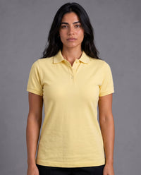 Polo Dama Amarillo Pastel