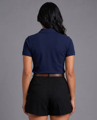 Polo Dama Azul Turquí