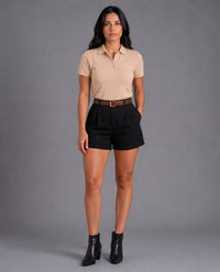 Polo Dama Camel