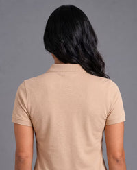 Polo Dama Camel