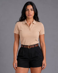 Polo Dama Camel