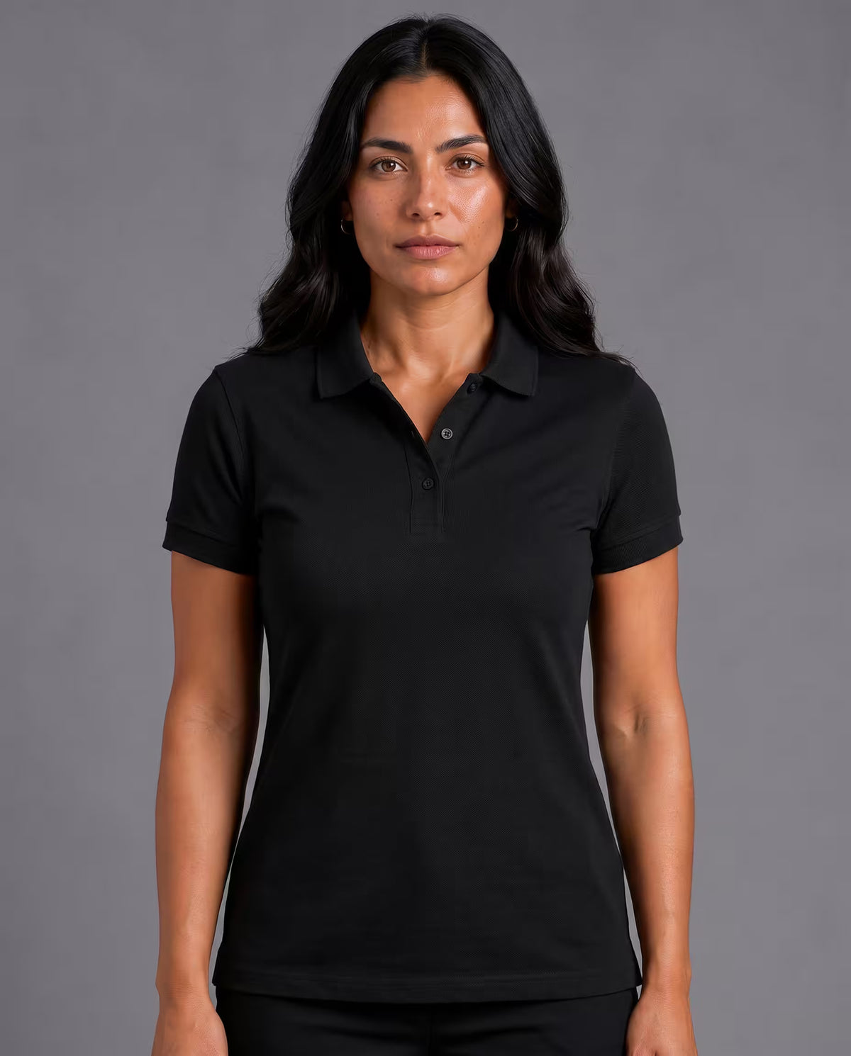 Polo Dama Negro