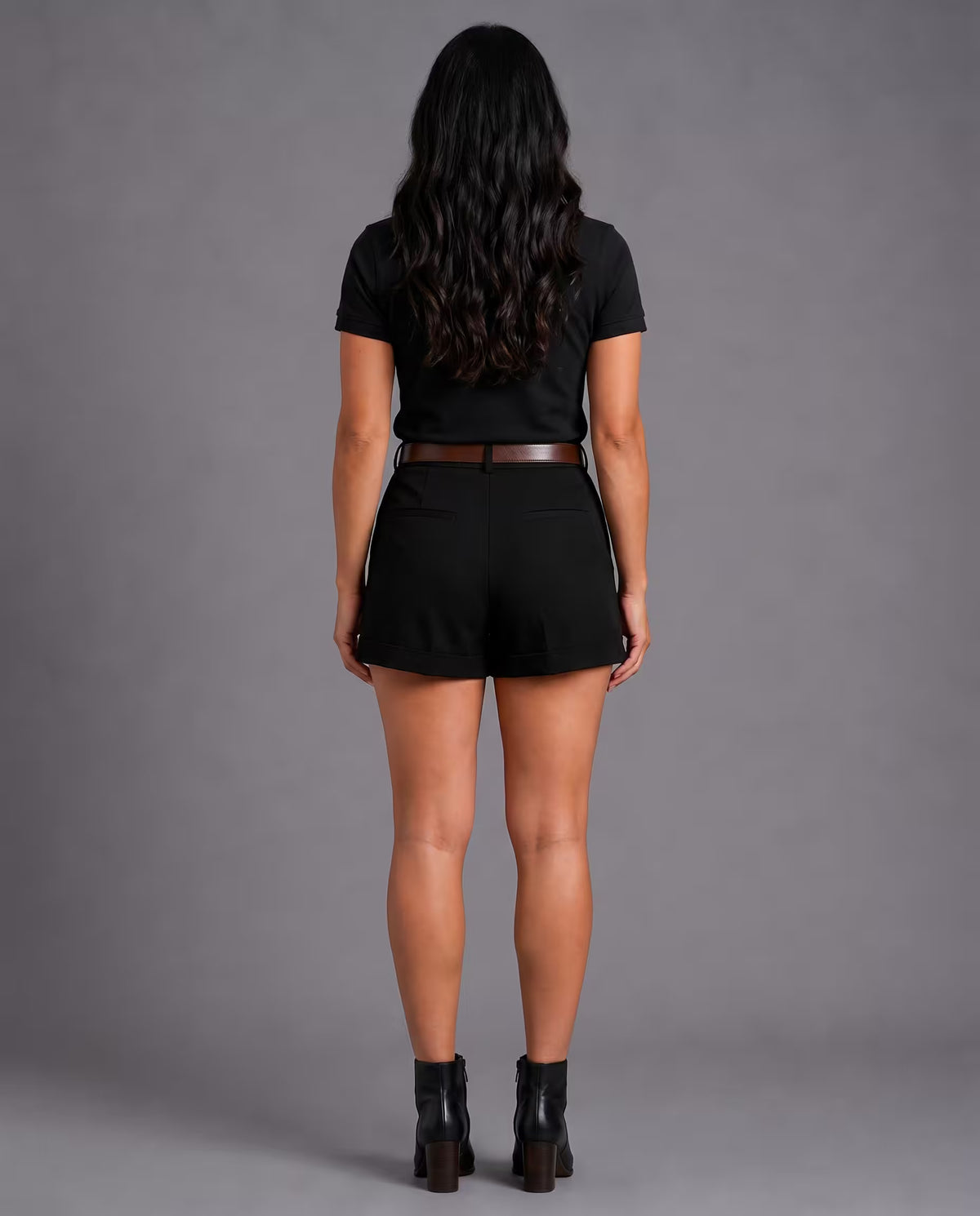 Polo Dama Negro