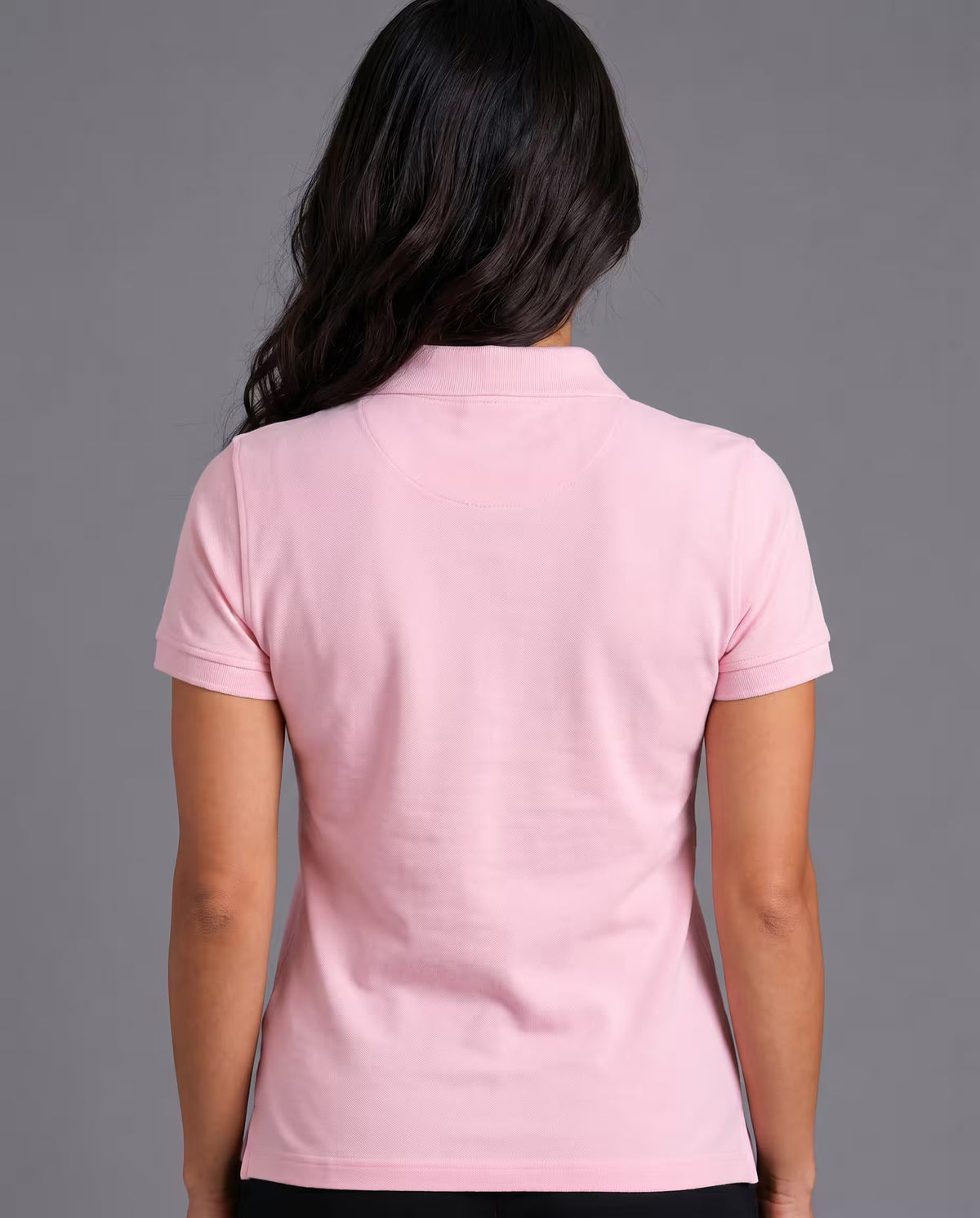 Polo Dama Rosa Pastel