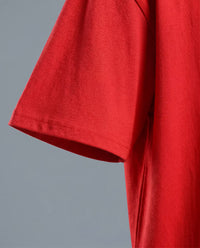 Camiseta Oversize Rojo
