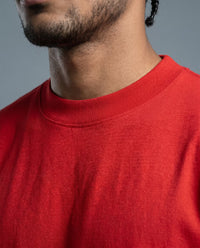 Camiseta Oversize Rojo