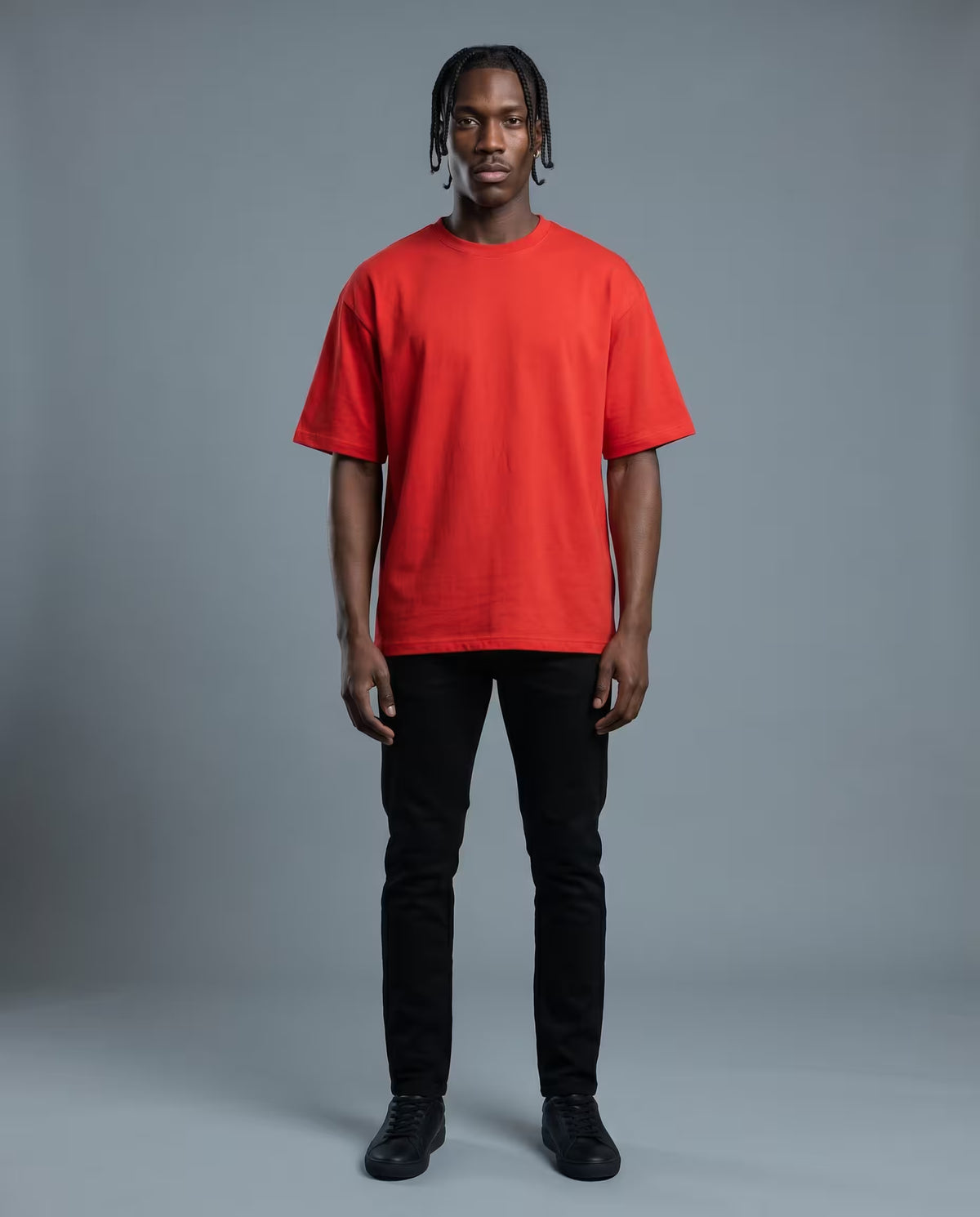 Camiseta Oversize Rojo