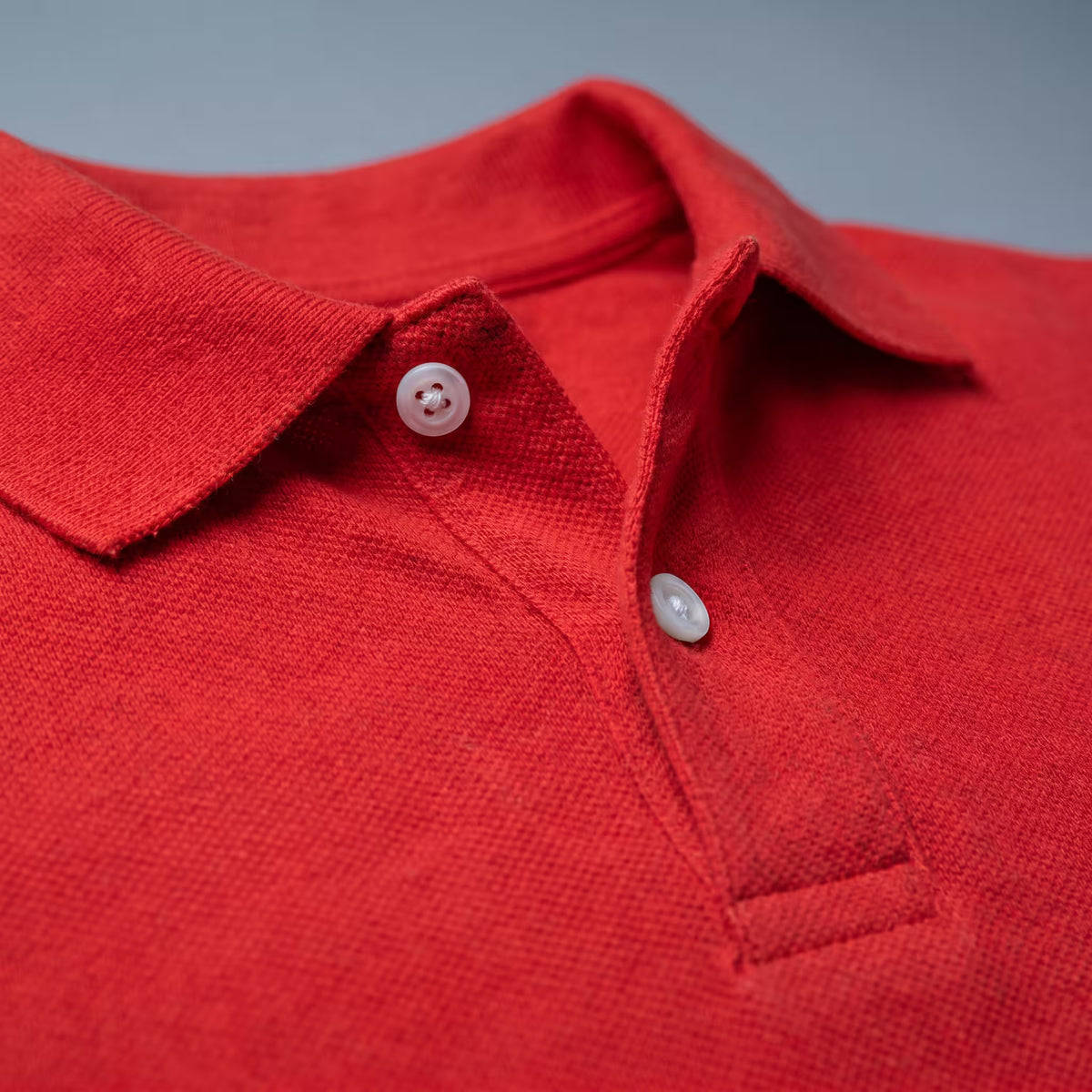 Polo Manga Corta Rojo