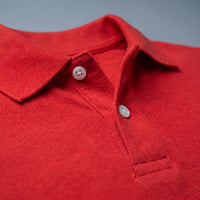 Polo Manga Corta Rojo