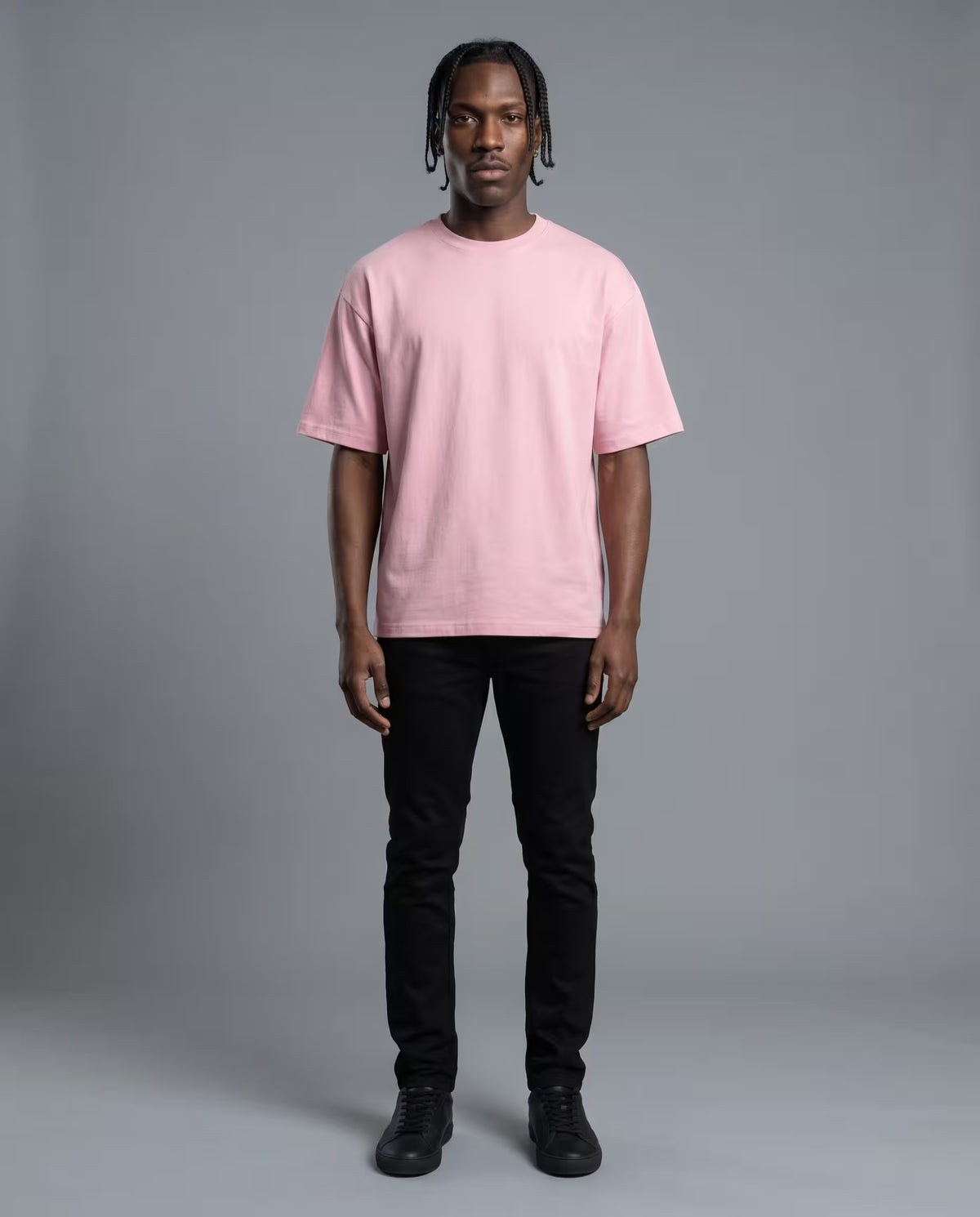 Camiseta Oversize Rosado