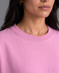 Camiseta Oversize Mujer Rosado