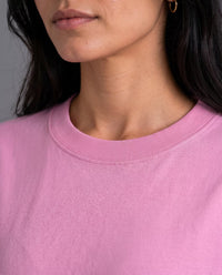 Camiseta Oversize Mujer Rosado
