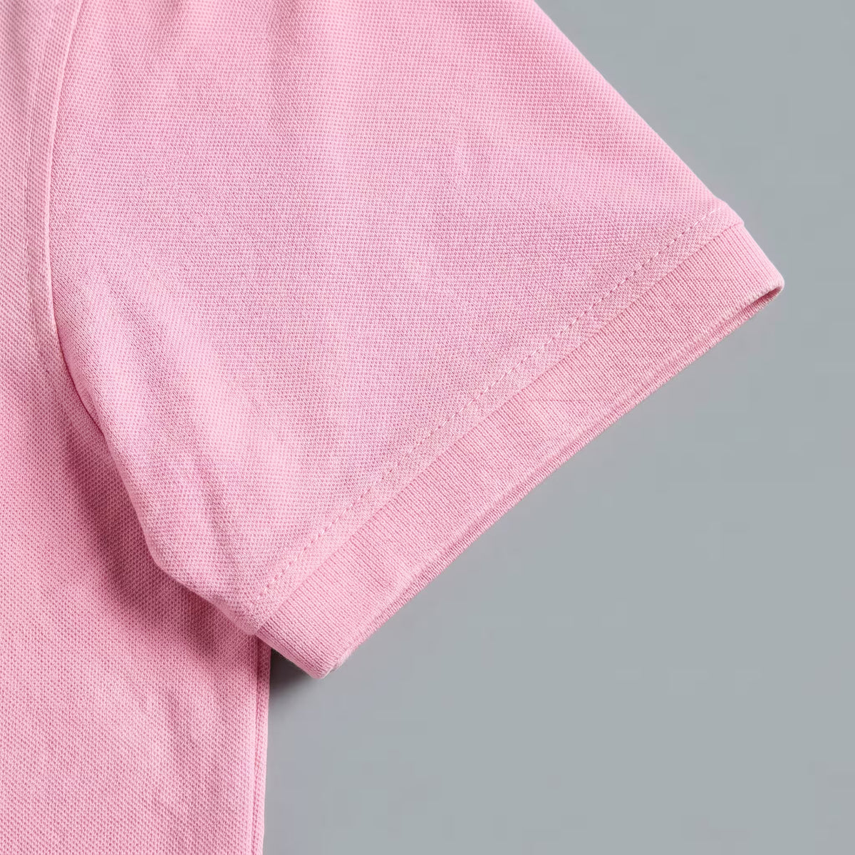 Polo Manga Corta Rosa
