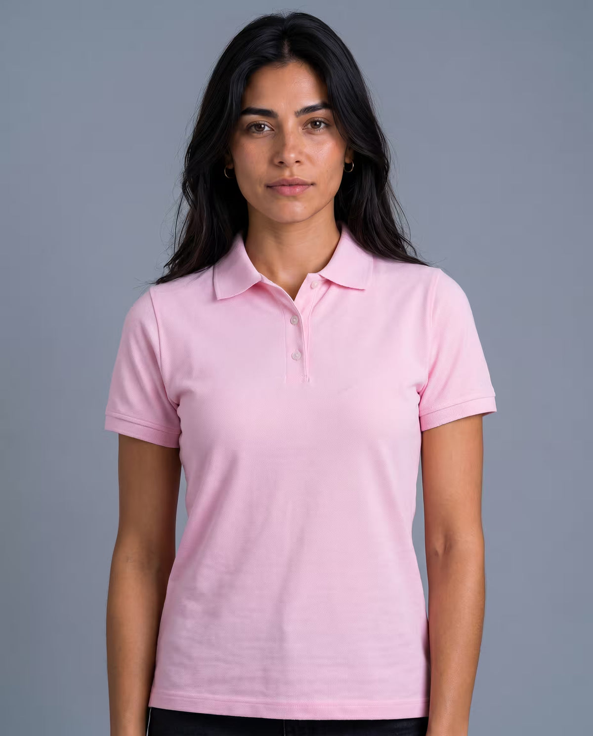 Polo Dama Rosa Pastel