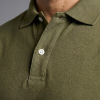 Polo Manga Corta Verde Militar