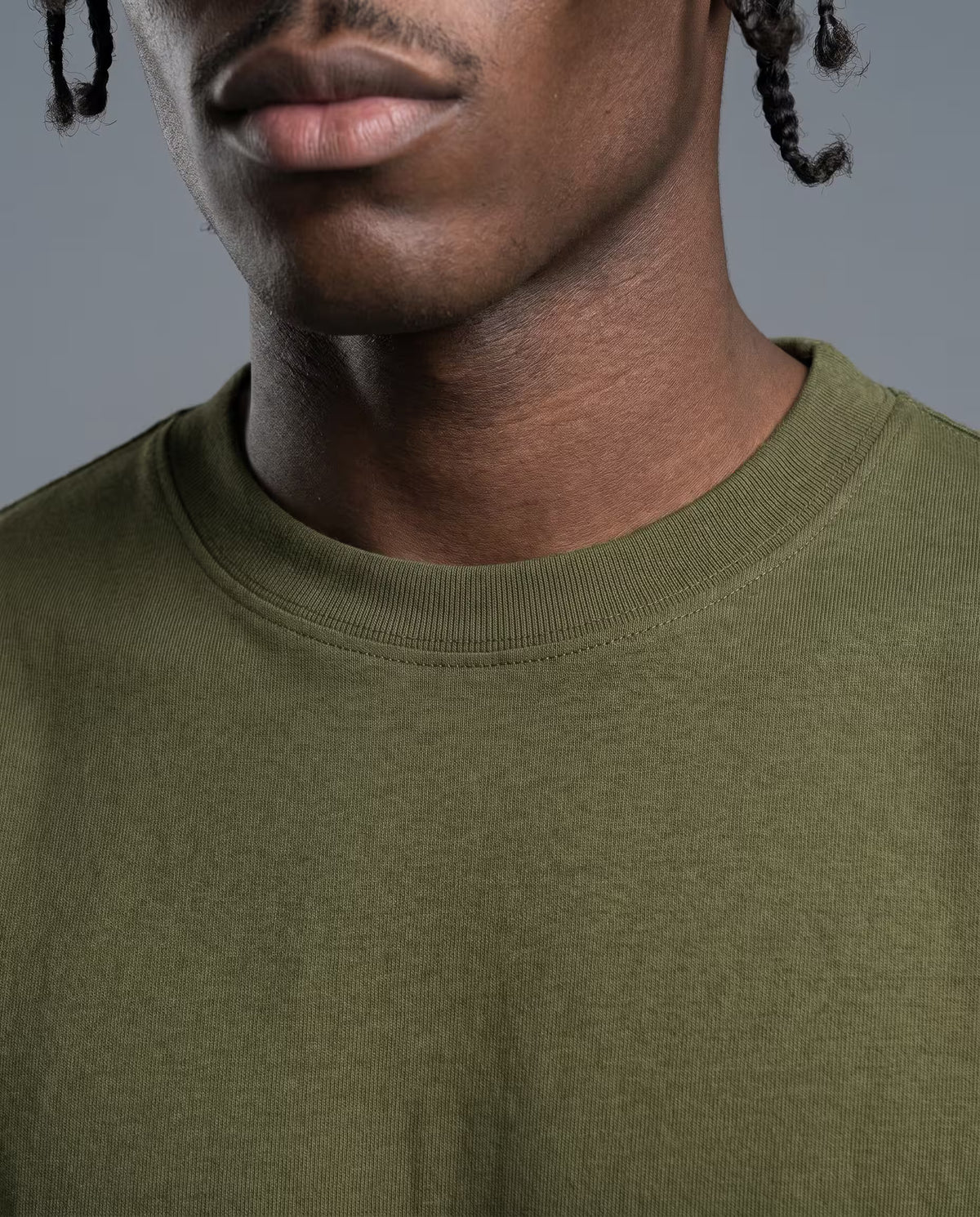 Camiseta Oversize Verde Militar