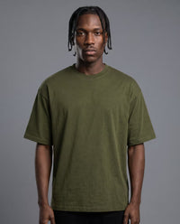 Camiseta Oversize Verde Militar