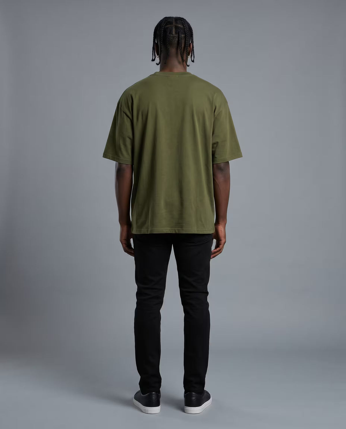 Camiseta Oversize Verde Militar