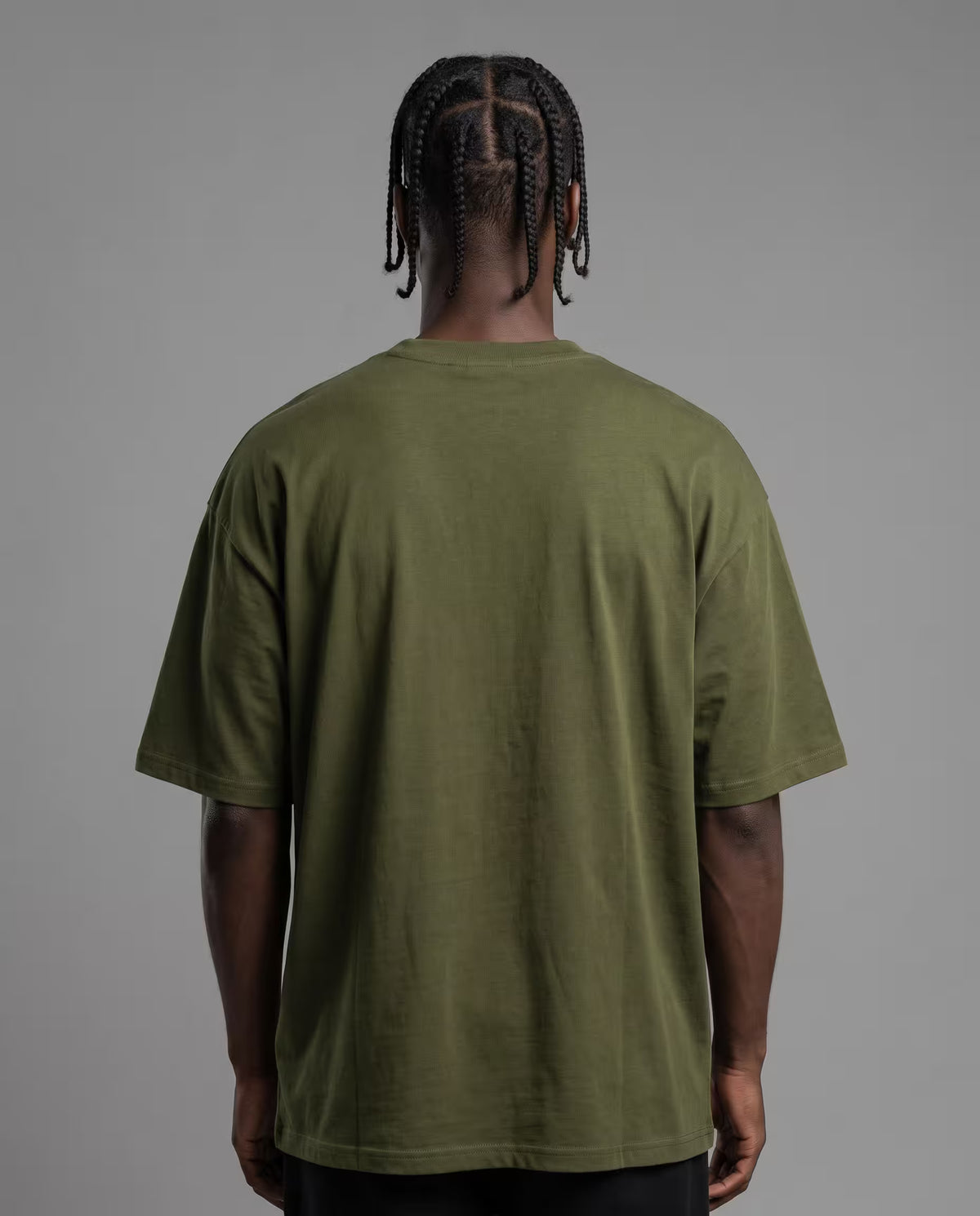 Camiseta Oversize Verde Militar