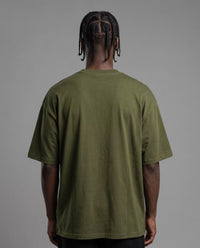 Camiseta Oversize Verde Militar